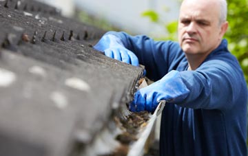 cleaning and inspecting Mose roofs